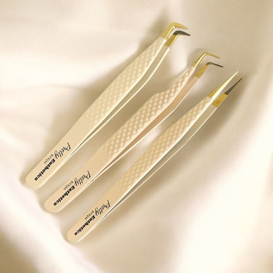 Micro Grip tip Lash Tweezers