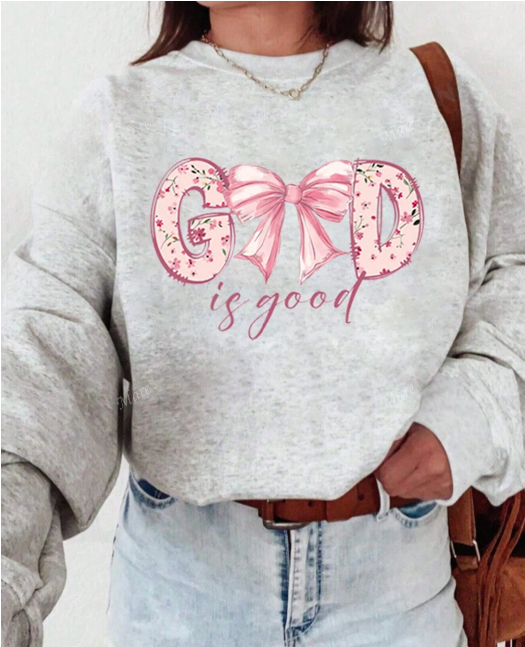 GOD IS GOOD women sweatshirt