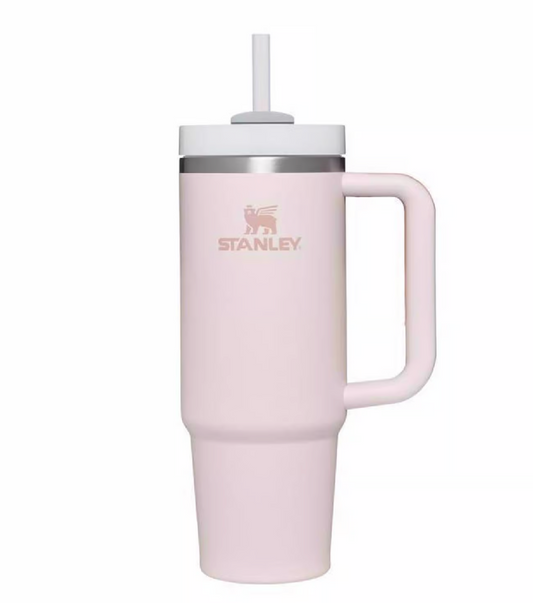 Stanley Quencher H2.0 FlowState 40oz Stainless Steel Tumbler Pink