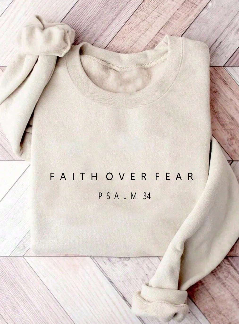 Faith over Fear women's sweatshirt