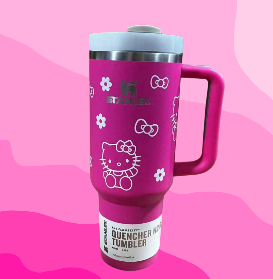 "Hot Pink" Hello Kitty Stanley cup