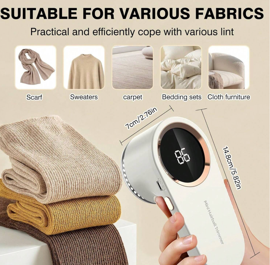 Mechanical fabric shaver